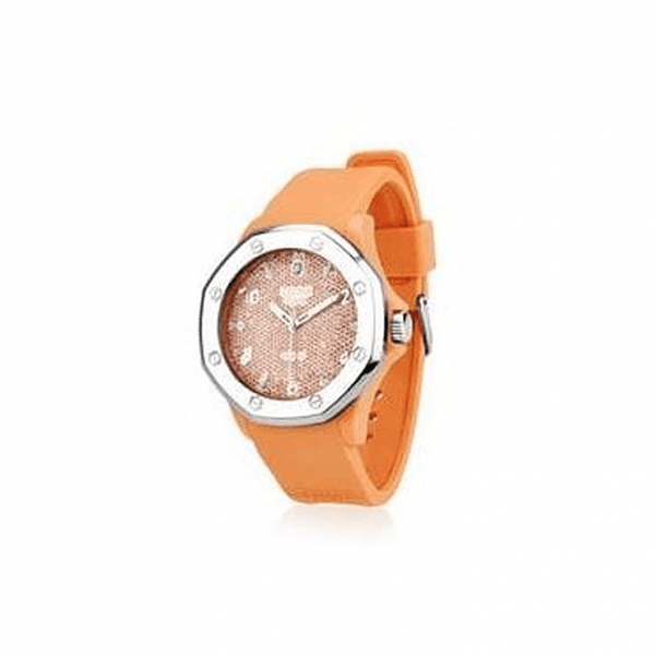 Tresor Paris Unisex Hexagon Orange Watch (no box)