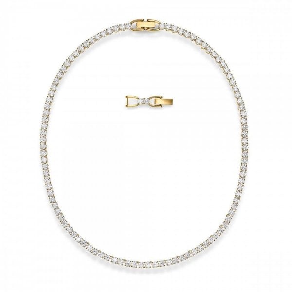 Timeless Tennis Cubic Zirconia White Necklace