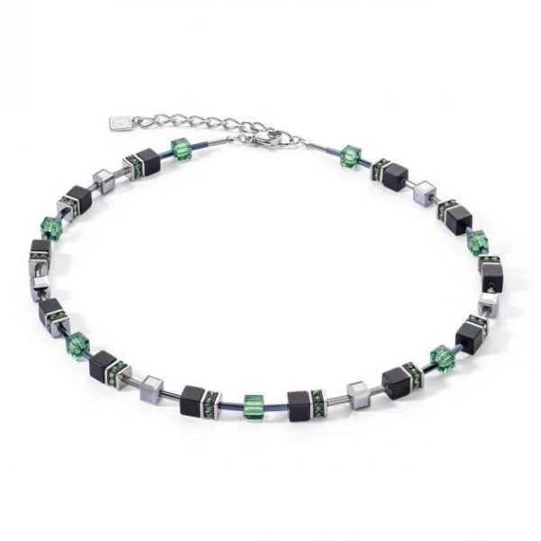 Sage GeoCube Necklace