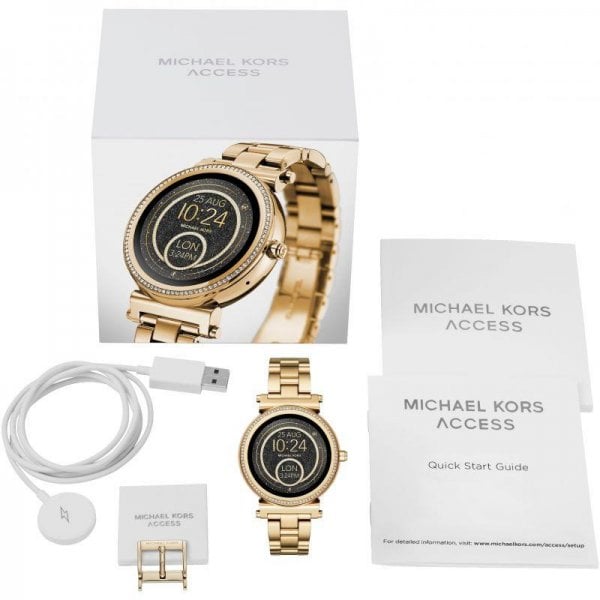Access Gold-Tone Ladies Smartwatch Watch