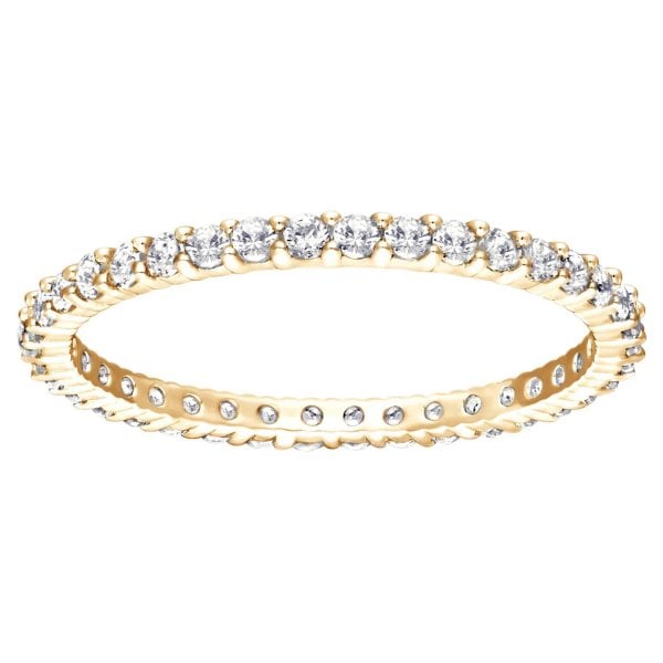 Vittore ring White, Gold-tone plated SIZE 50