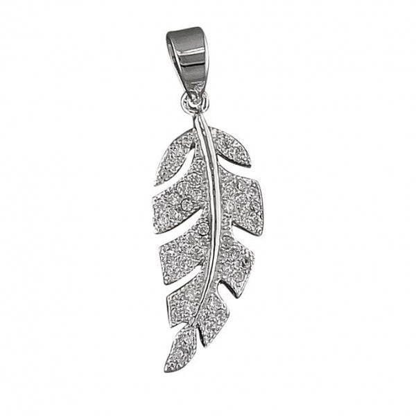 Sterling Silver Pendant - Leaf