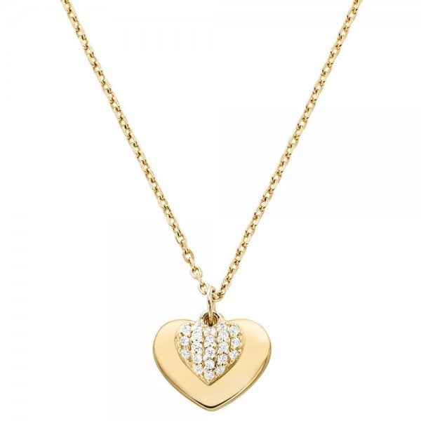 Kors Love Gold Plated Necklace