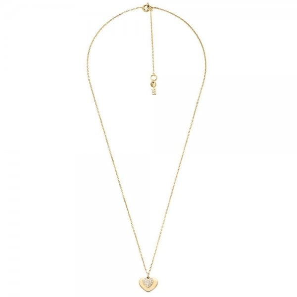 Kors Love Gold Plated Necklace
