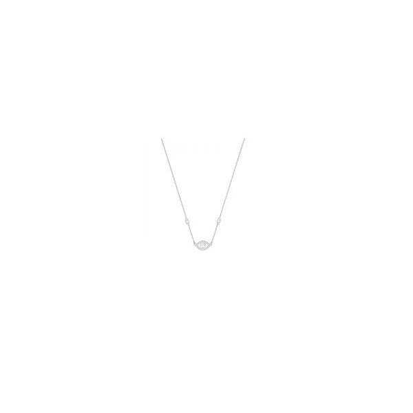 LUCKILY NECKLACE EVILEYE CZWH/