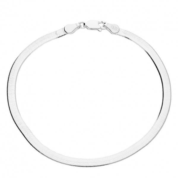 Sterling Silver Bracelet 19.5cm