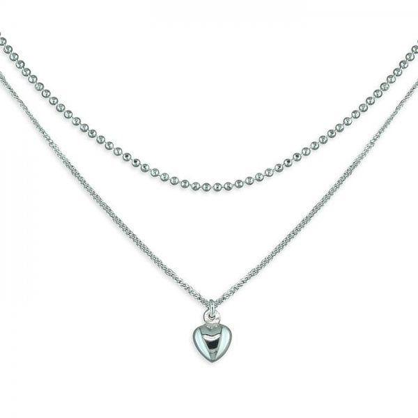 Sterling Silver Necklace 26-41cm