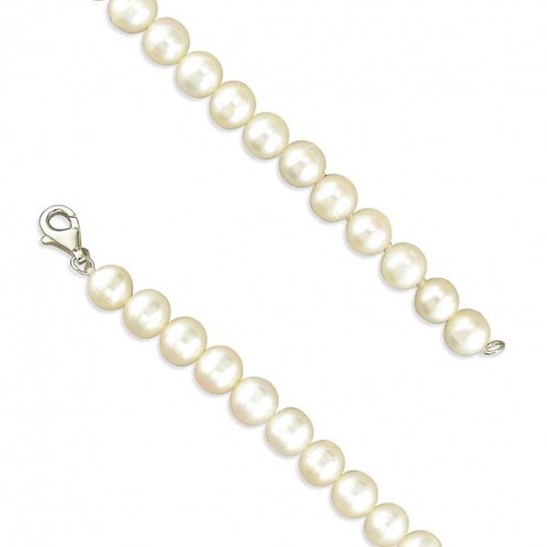 Sterling Silver Necklace 46cm - Freshwater Pearls