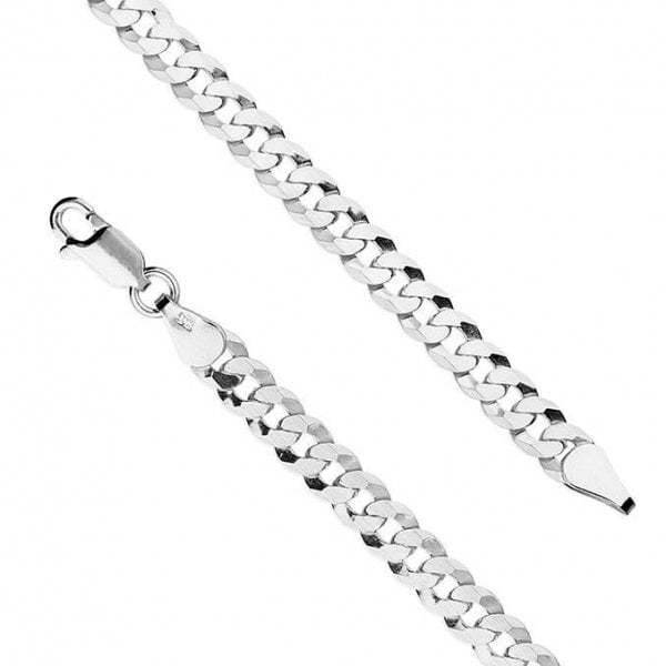 Sterling Silver Chain 46cm/18in