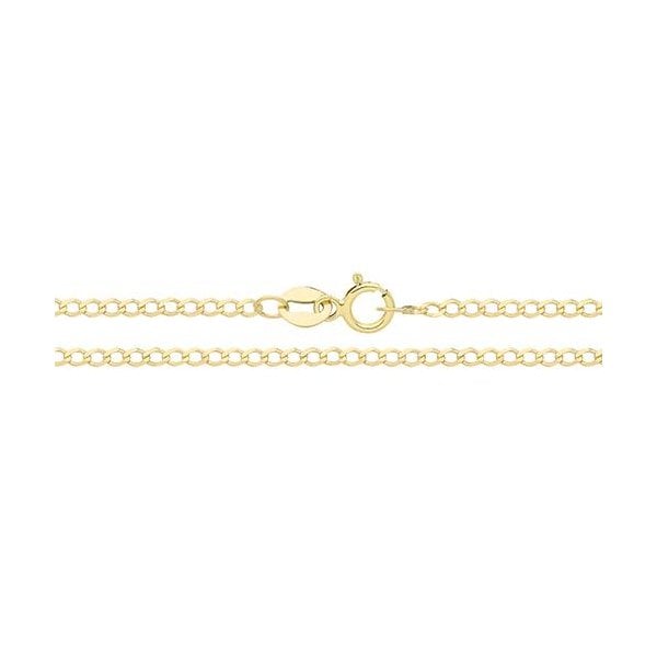 9ct Yellow Gold Curb Chain