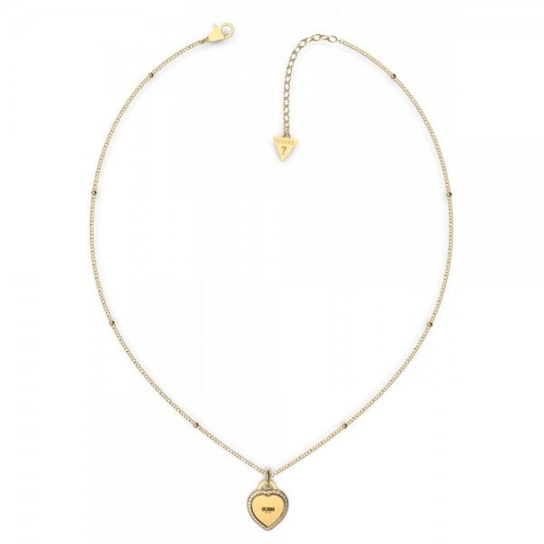 Gold Plated Heart Charm Necklace