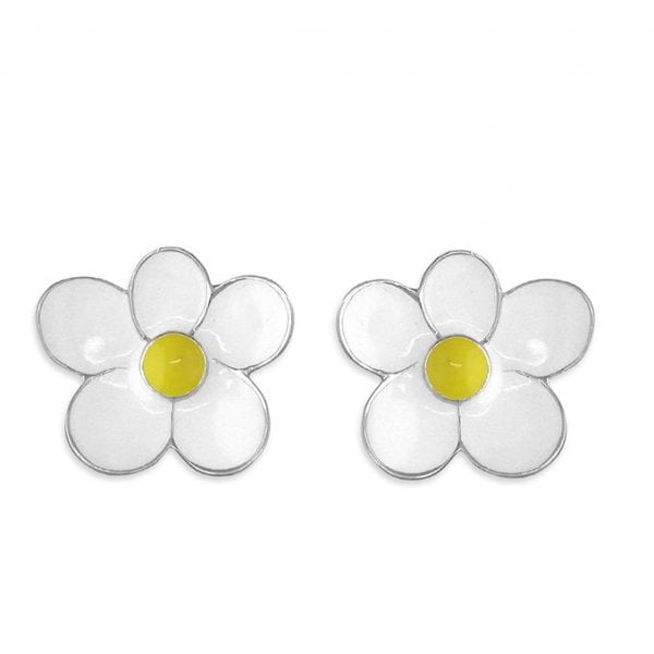 Sterling Silver Earrings - Daisy Stud