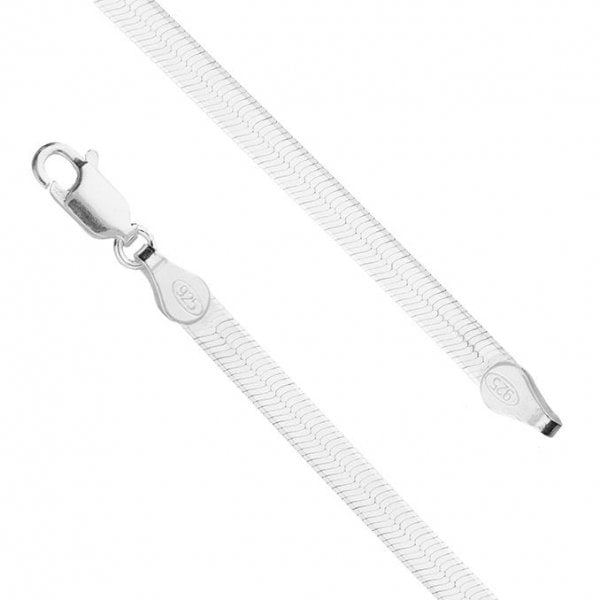 Sterling Silver Chain 46cm