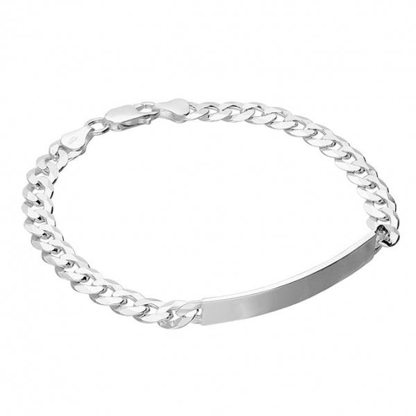 Sterling Silver Bracelet 21.5cm