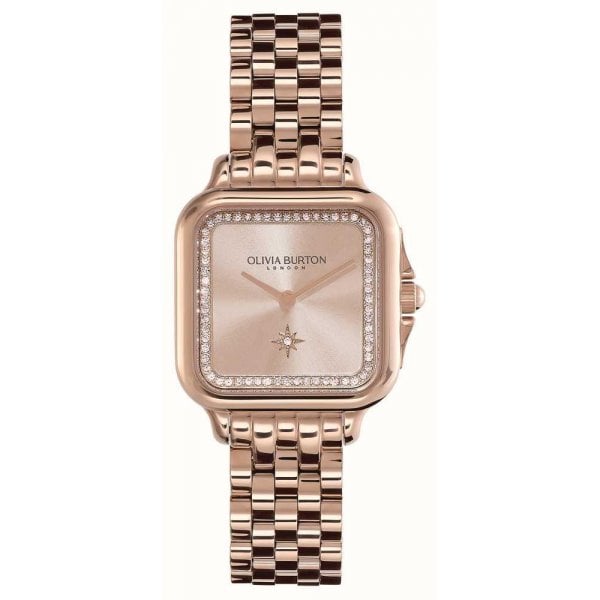 Grosvenor Rose Gold Plated Watch