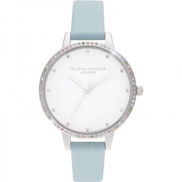 RAINBOW RAINBOW BEZEL TURQUOISE WATCH