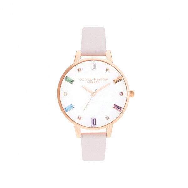 Rainbow Blossom Rose Watch