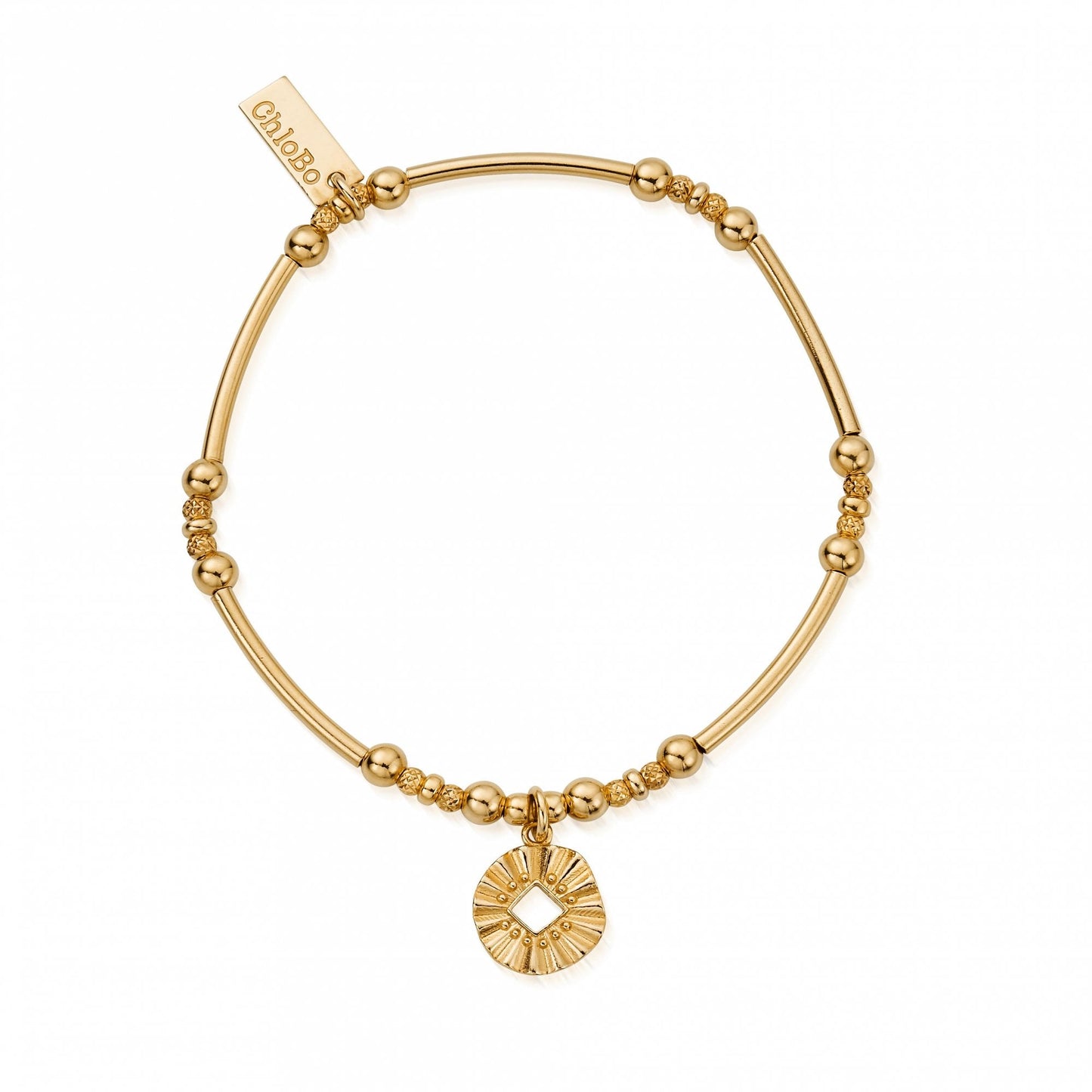 Gold Moon Wave Bracelet