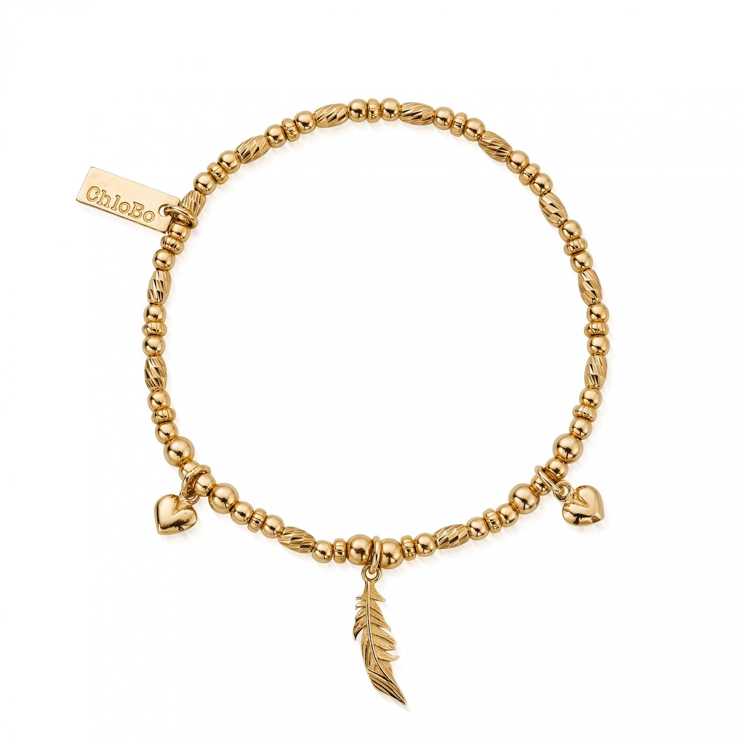 Gold Love & Courage Bracelet