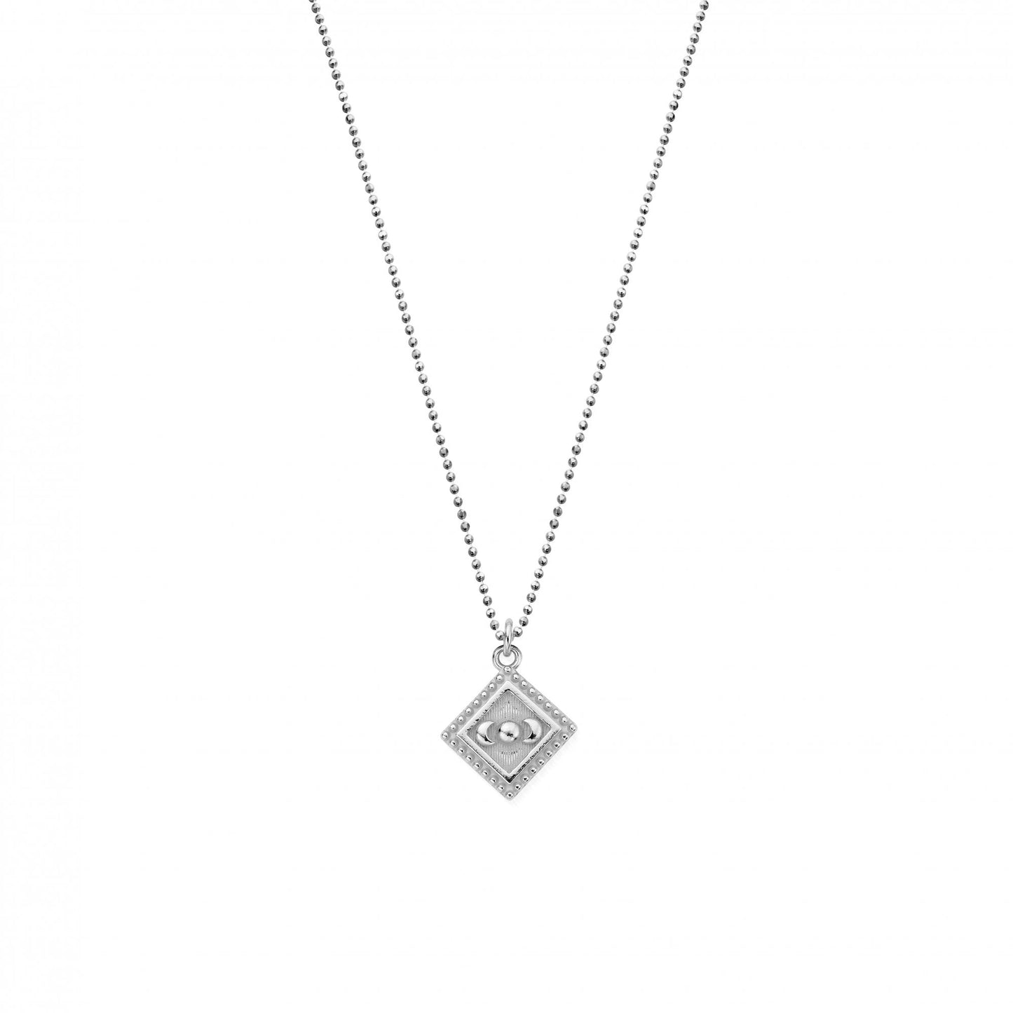Diamond Cut Chain with Moon Magic Pendant