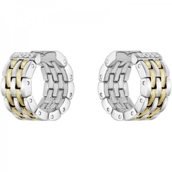 Ladies Isla Two Tone Earrings