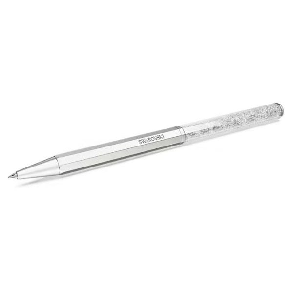 Crystalline ballpoint pen, White, White lacquered