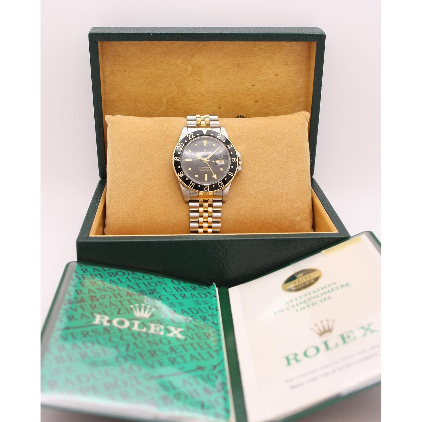 Men's Bi-Metal GMT Master 16753