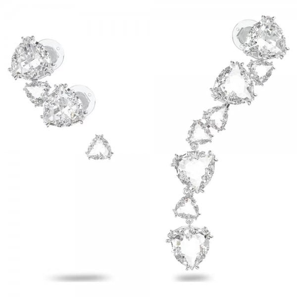 Swarovski Millenia Silver Single Ear Cuff