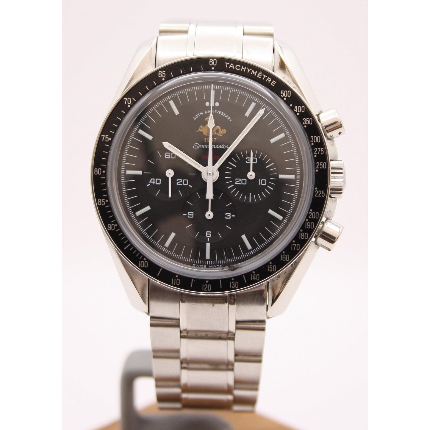 Men's Steel Speedmaster 50th Anniversary