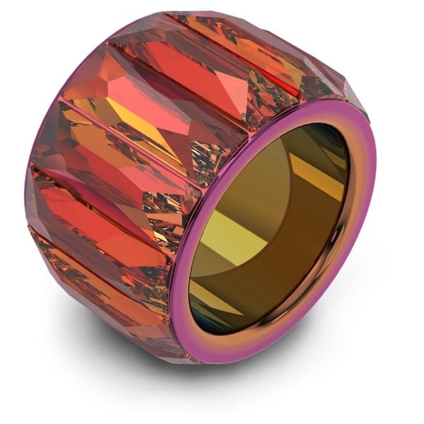 Curiosa cocktail ring, Baguette cut, Pink S55