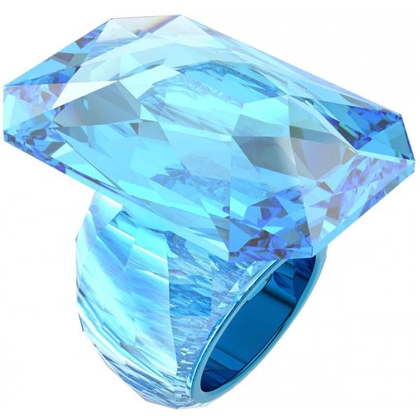 Lucent cocktail ring, Oversized crystal, S55