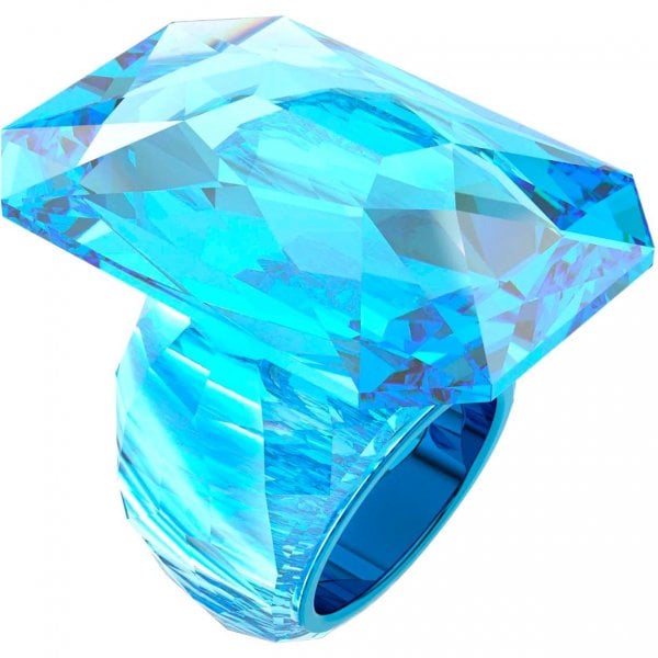 Lucent cocktail ring, Oversized crystal S52