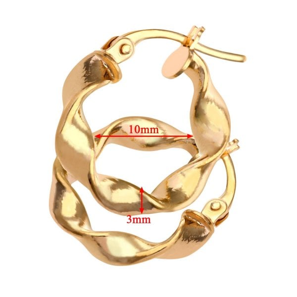 Yellow Gold Earrings