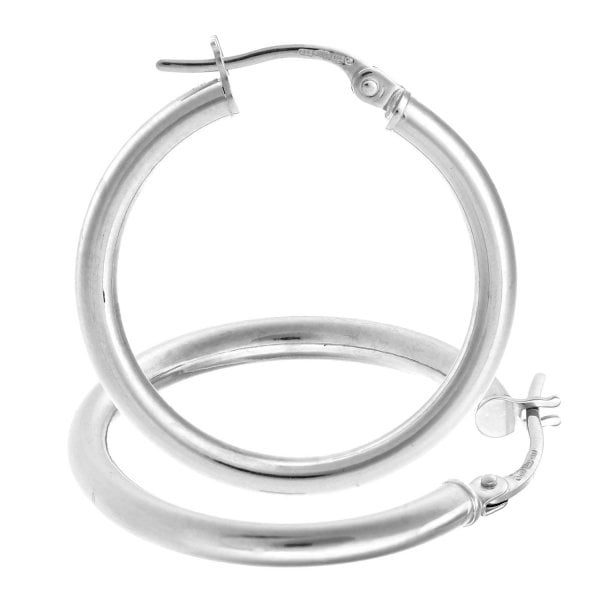 White Gold Earrings