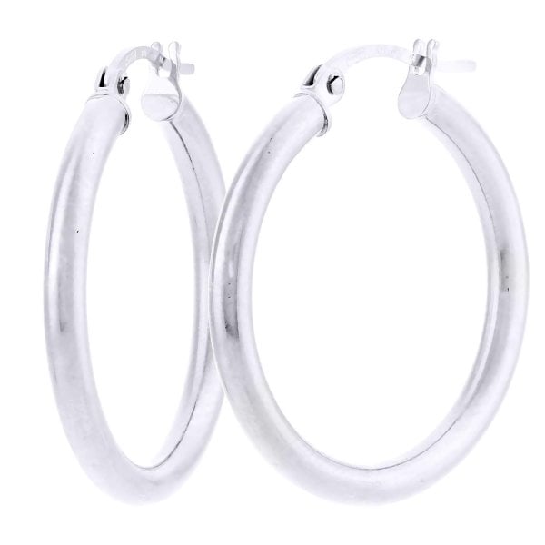 White Gold Earrings