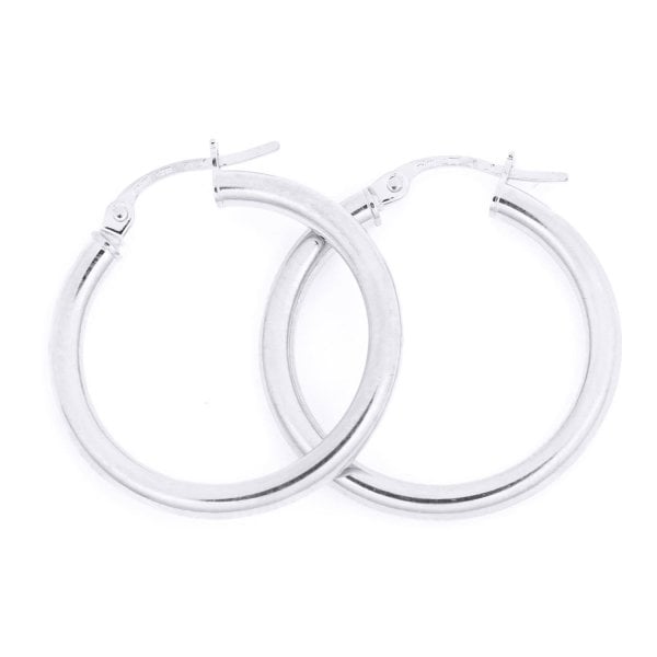 White Gold Earrings