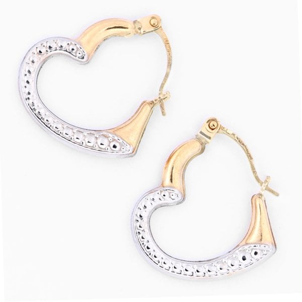 Yellow & White Gold Earrings