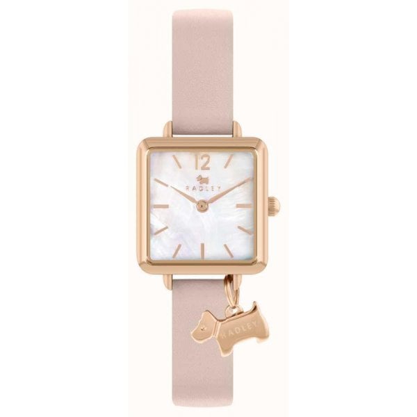 Women's Square Case Mother of Pearl Dial