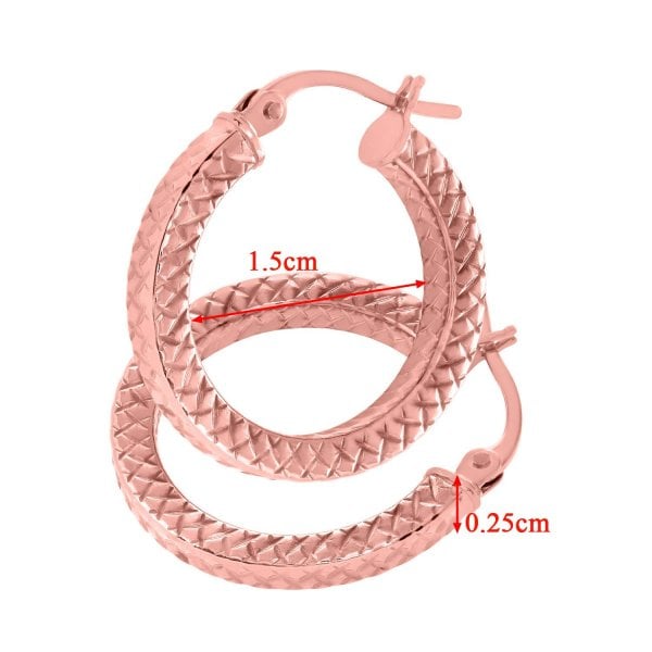 Rose Gold Earrings