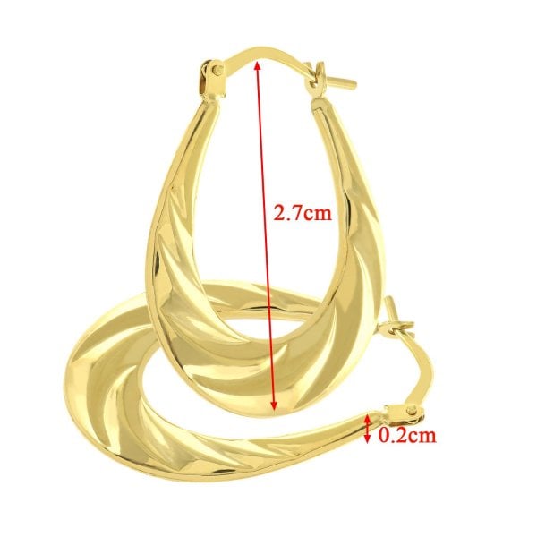 Yellow Gold Earrings