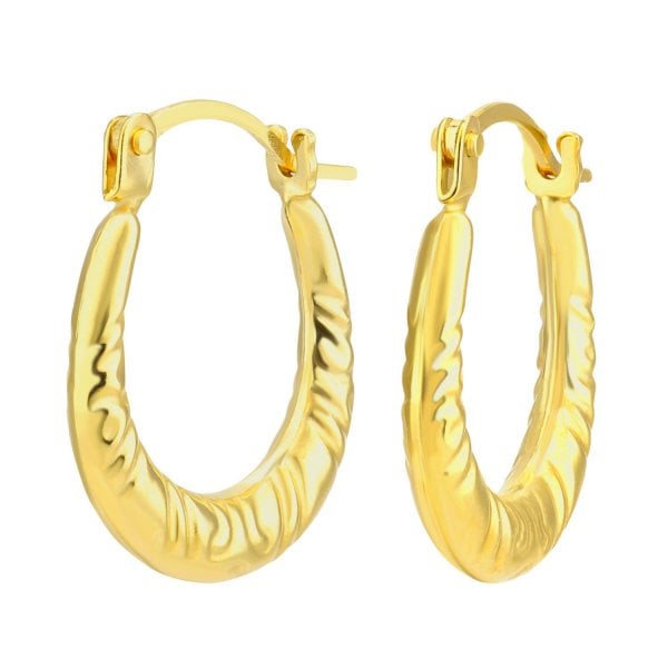 Yellow Gold Earrings