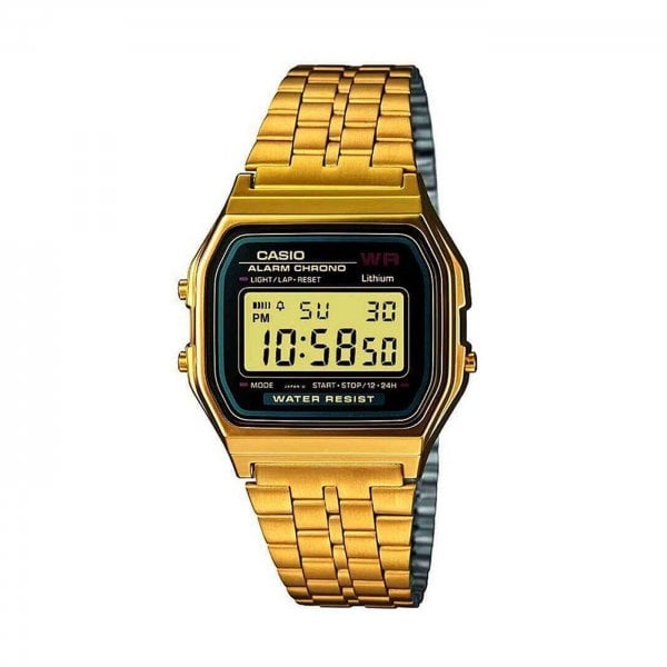 Gold Plated Stainless Steel Bracelet Watch