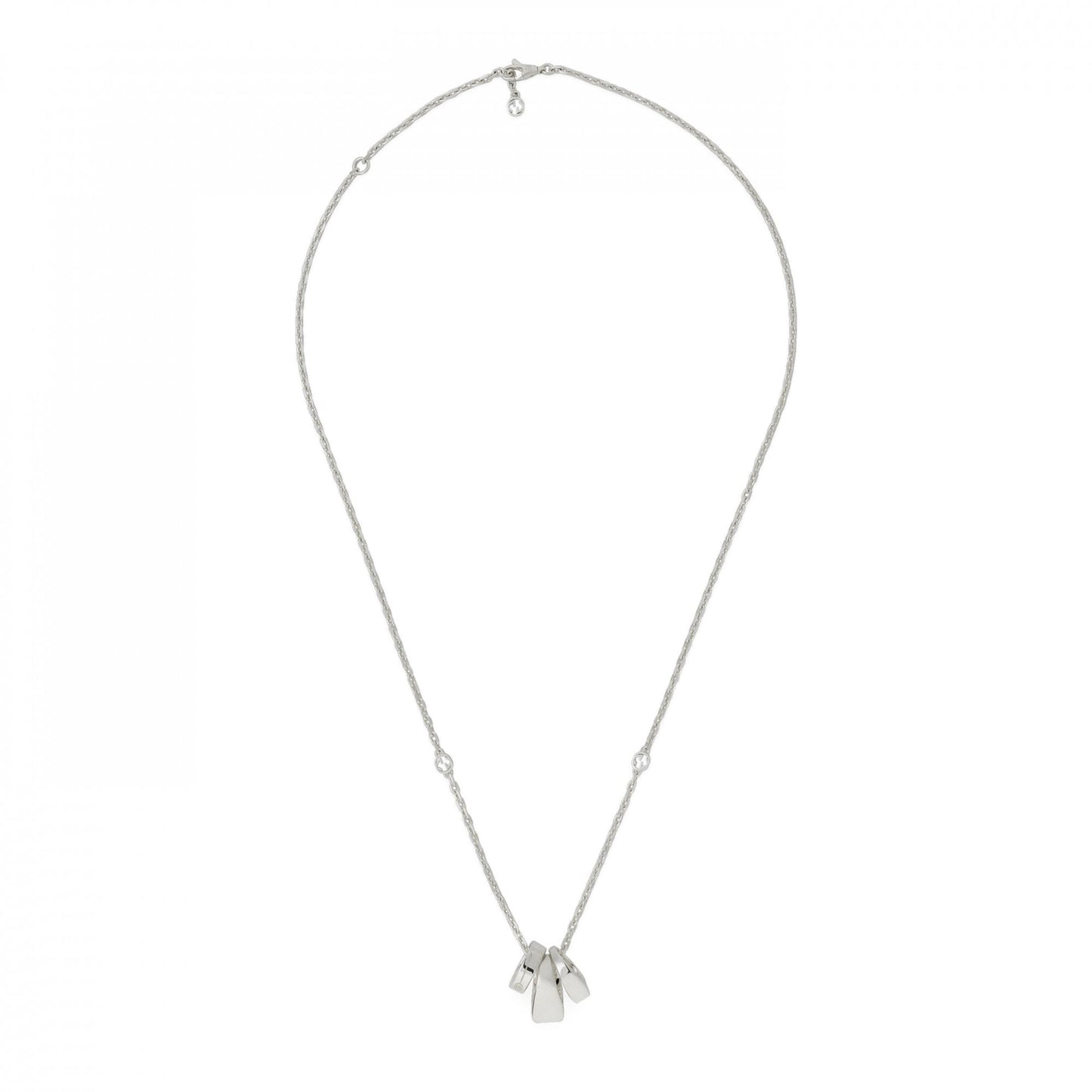 Gucci Tag Necklace 50/55cm with Pendants