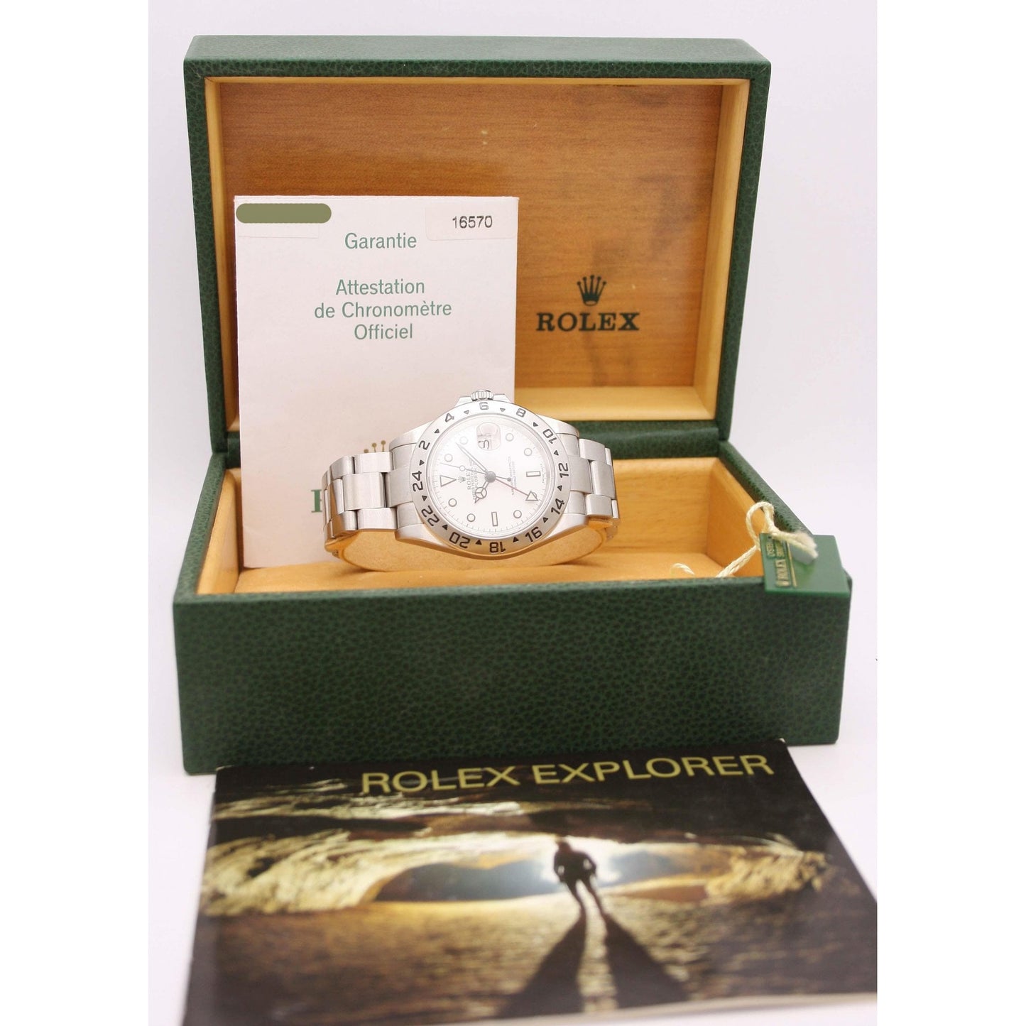 Men's Steel Explorer II 16570