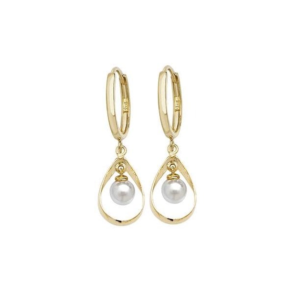 9CT YELLOW GOLD DROP EARRINGS