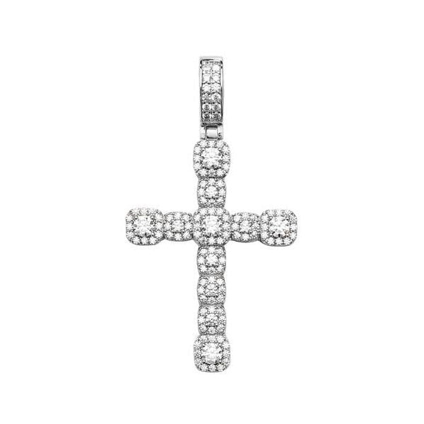 SILVER CZ PENDANT