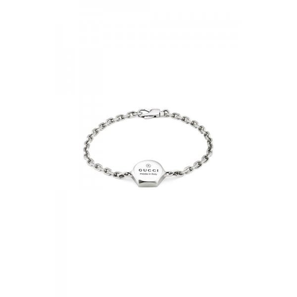 GUCCI TRADEMARK SILVER BRACELET