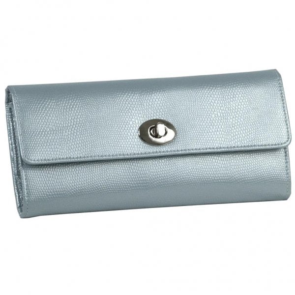 London Ice Blue Jewellery Roll