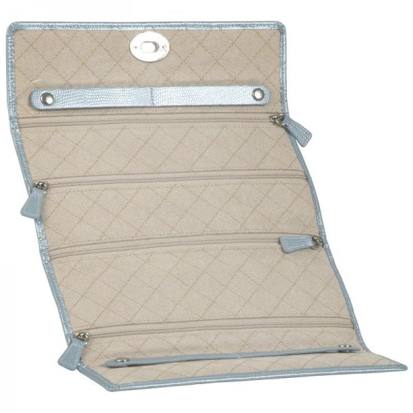 London Ice Blue Jewellery Roll