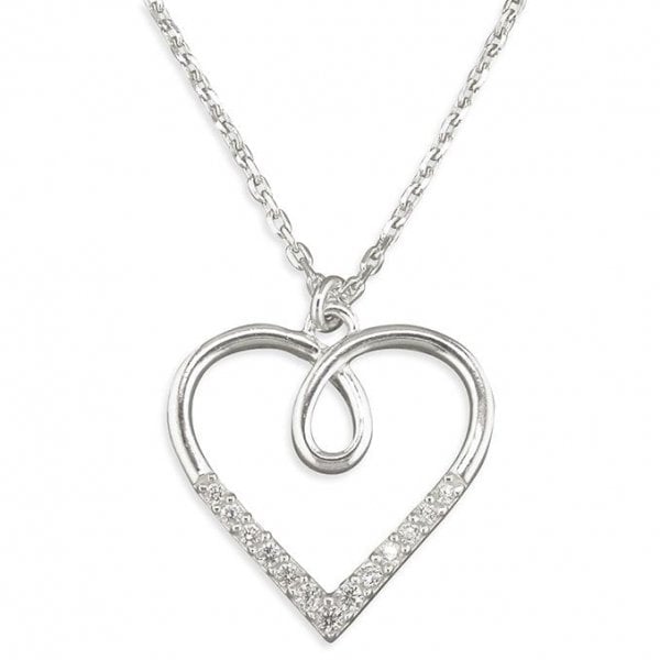 Sterling Silver Necklace 45cm